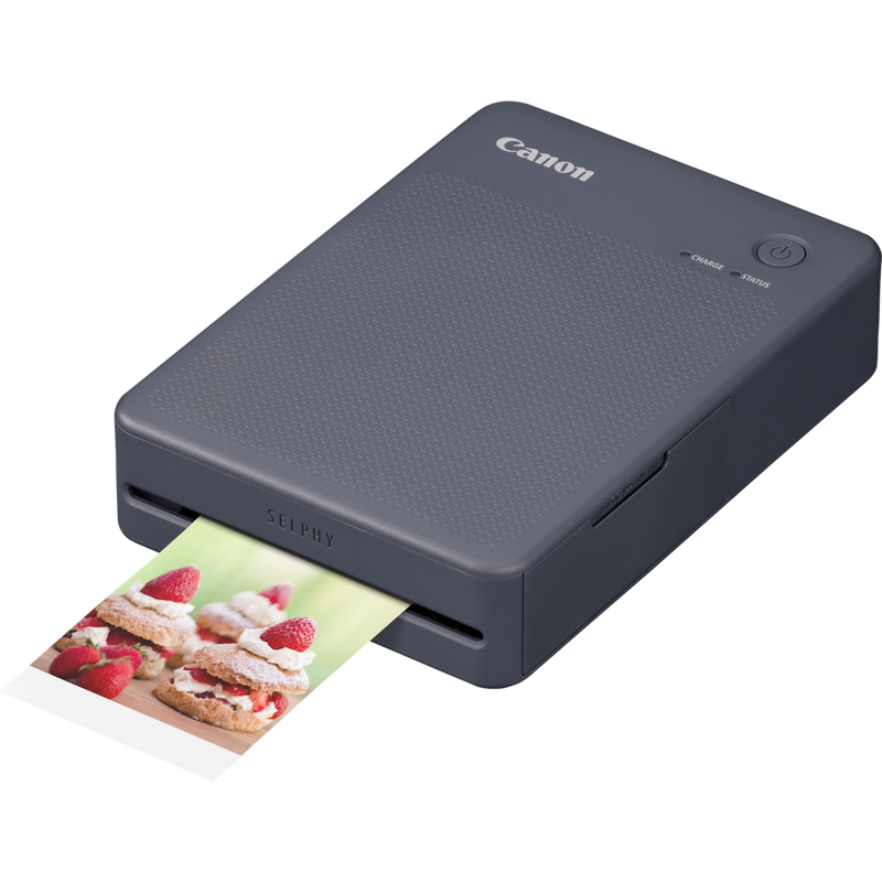Canon SELPHY QX20 mobiler WLAN-Farbfotodrucker, Dunkelgrau Produkt Produkt mit Fotodruck