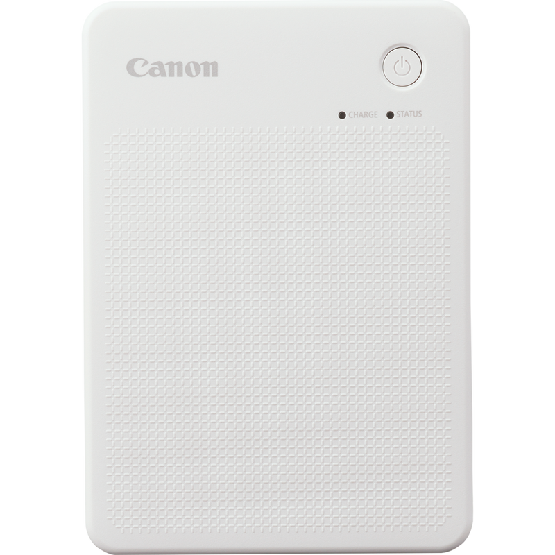 Canon SELPHY QX20 mobiler WLAN-Farbfotodrucker, Sandweiß Produkt Vorderansicht