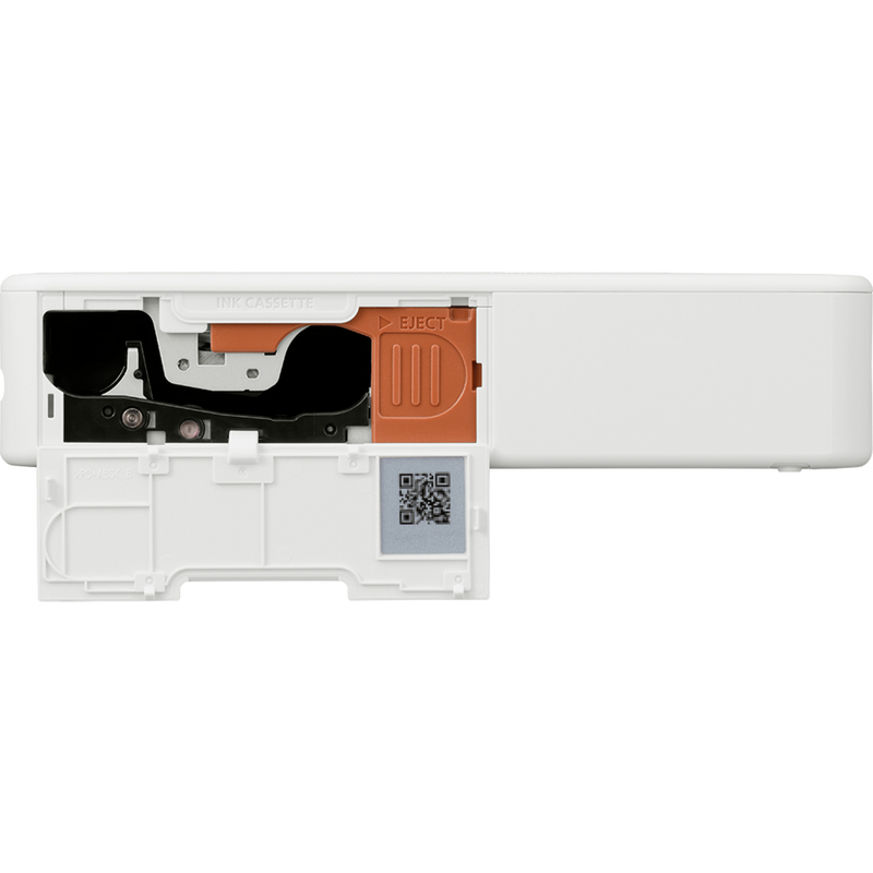 Canon SELPHY QX20 mobiler WLAN-Farbfotodrucker, Sandweiß Produkt Offene Ansicht
