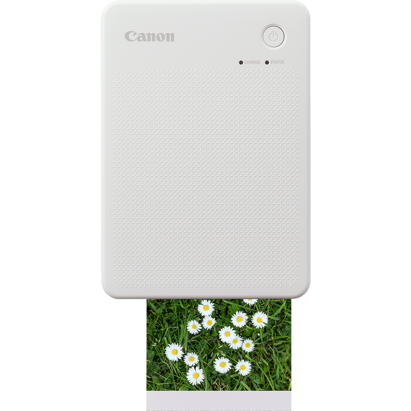 Canon SELPHY QX20 mobiler WLAN-Farbfotodrucker, Sandweiß Produkt Produkt mit Fotodruck