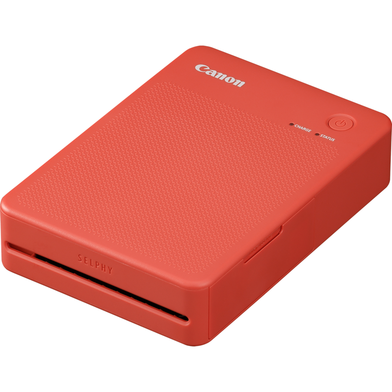 Canon SELPHY QX20 mobiler WLAN-Farbfotodrucker, Terrakottarot Produkt Ansicht von oben