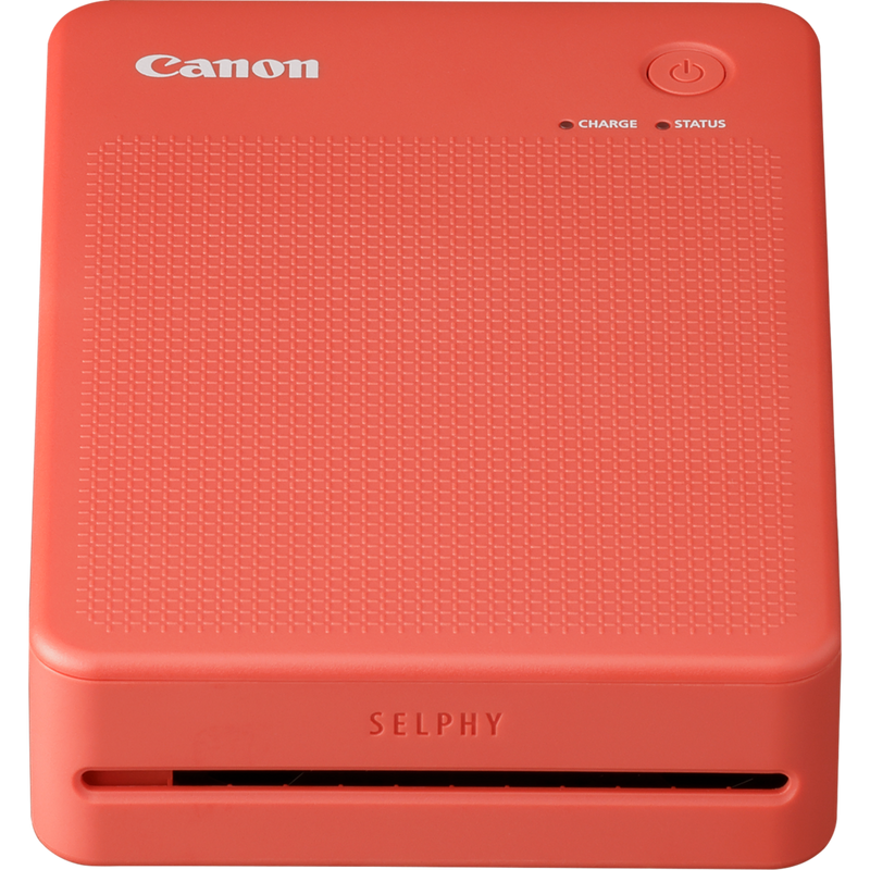 Canon SELPHY QX20 mobiler WLAN-Farbfotodrucker, Terrakottarot Produkt Ansicht von unten