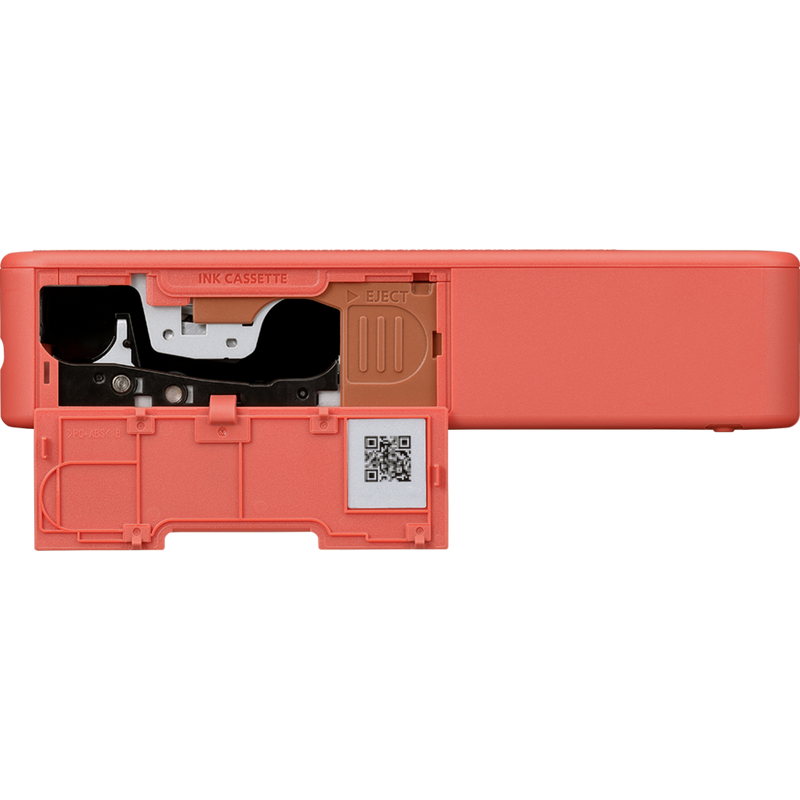 Canon SELPHY QX20 mobiler WLAN-Farbfotodrucker, Terrakottarot Produkt Offene Ansicht