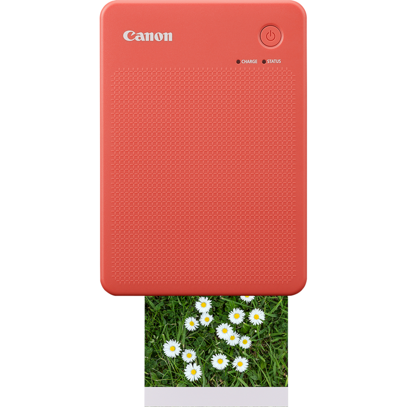 Canon SELPHY QX20 mobiler WLAN-Farbfotodrucker, Terrakottarot Produkt Produkt mit Fotodruck