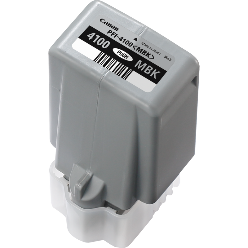 Canon PFI-4100PBK Produkt Diagonale Ansicht von oben