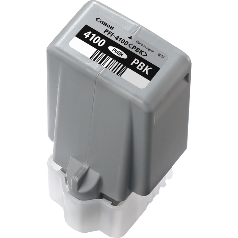 Canon PFI-4100PBK Produkt Diagonale Ansicht von oben