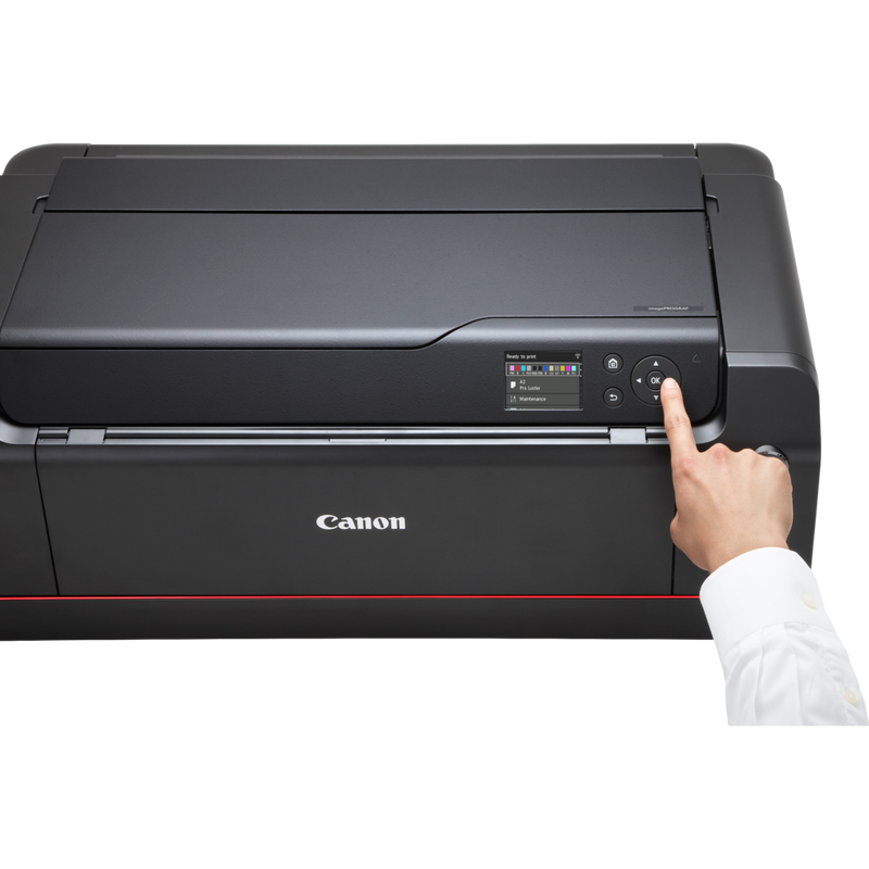 imagePROGRAF PRO-1100 Bedienung des Druckers über den Touchscreen