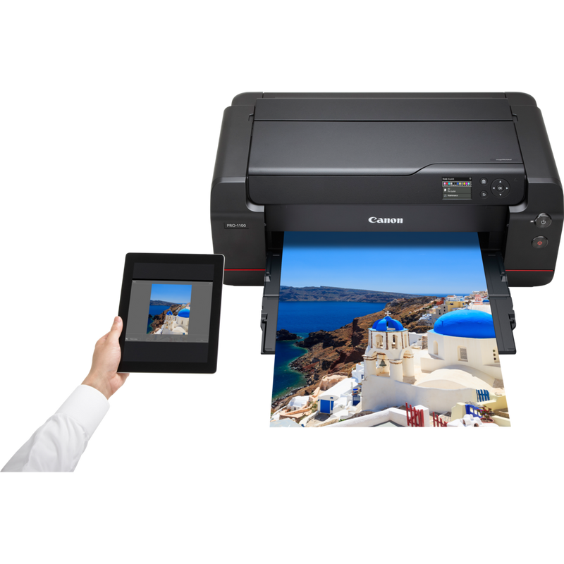 imagePROGRAF PRO-1100 Kabelloses Drucken von einem Mobilgerät aus