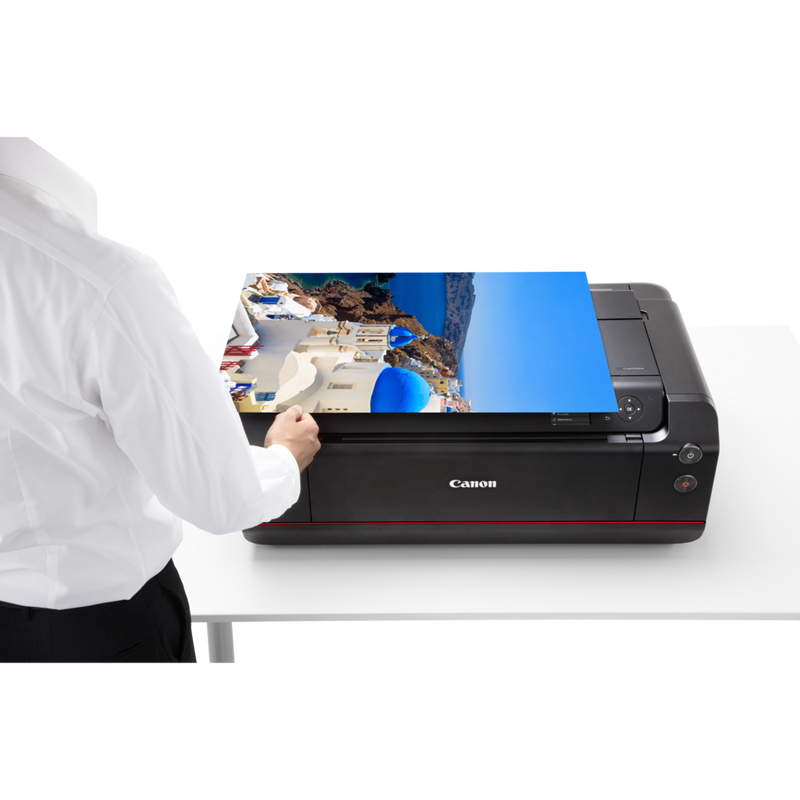 imagePROGRAF PRO-1100 Platzieren eines Ausdrucks auf dem Drucker