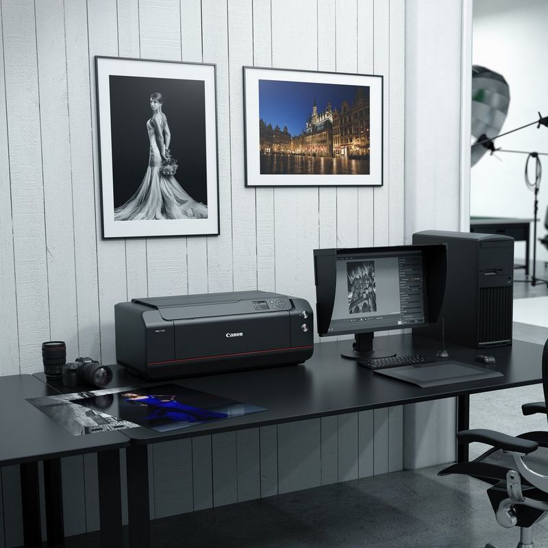 imagePROGRAF PRO-1100 Im Büro eines Fotostudios