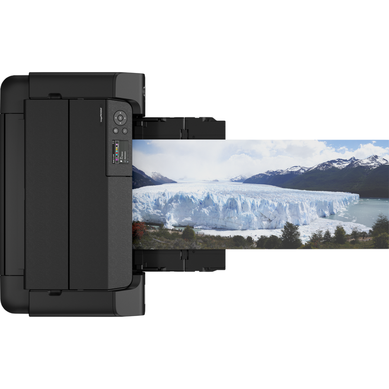 Canon imagePROGRAF PRO-310 A3+ Printer Product Top View With Paper Tray Out