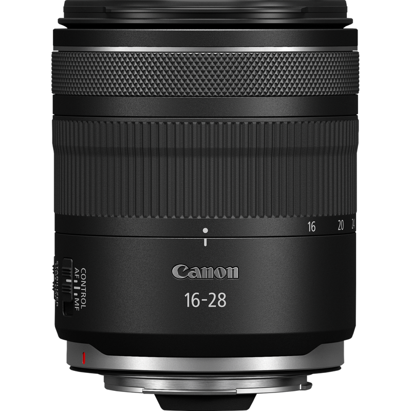Canon RF 16-28mm F2.8 IS STM Objektiv Produkt Vorderansicht