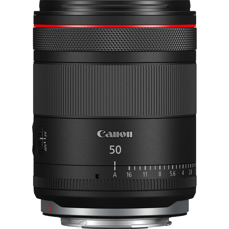 Canon RF 50mm F1.4L VCM Objektiv Produkt Vorderansicht
