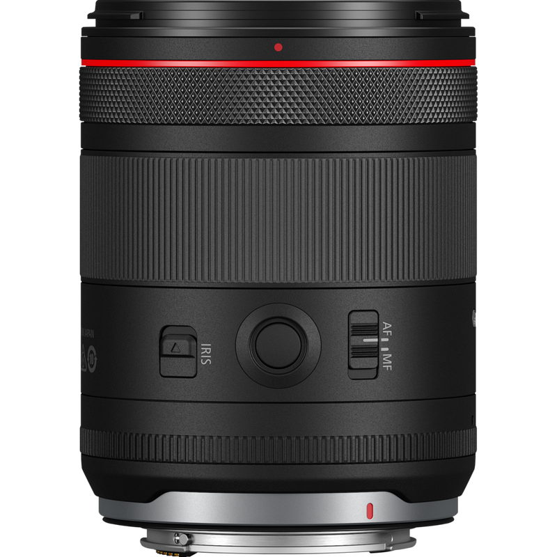 Canon RF 50mm F1.4L VCM Objektiv Produkt Produkt mit sichtbaren Tasten