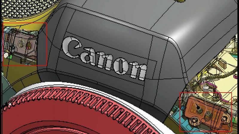 Il microfono interno con riduzione del rumore elimina i suoni indesiderati durante le riprese