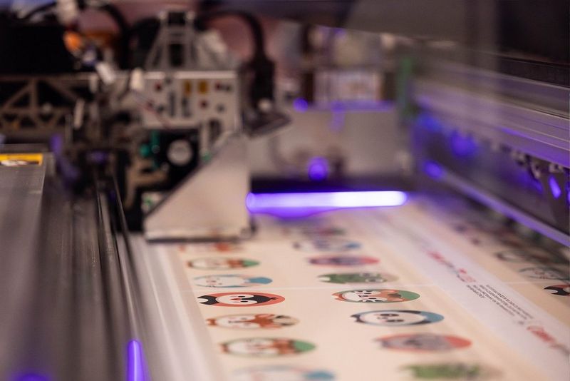 UVgel Factory solution for labels