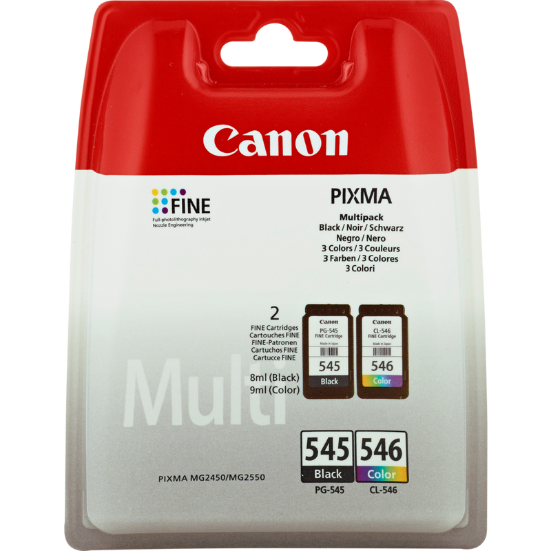 PG-545 Black & CL-546 Color (Multipack) [Multipack]