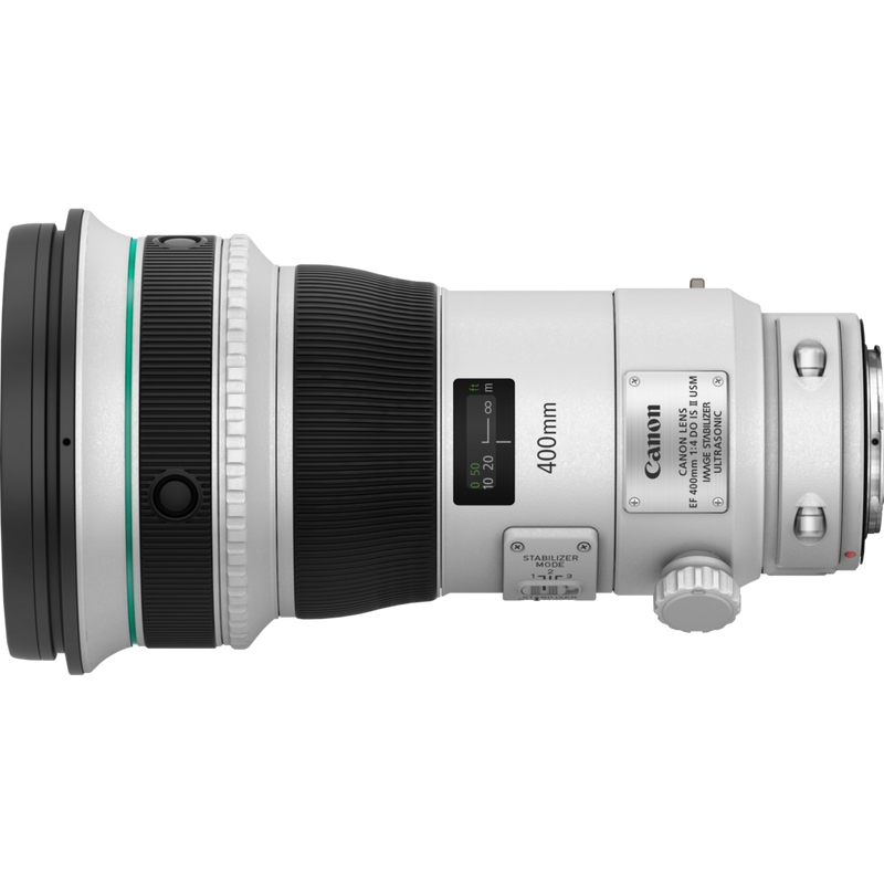 Canon EF 400mm f/4 DO IS II USM Objektiv Produkt Ansicht von links