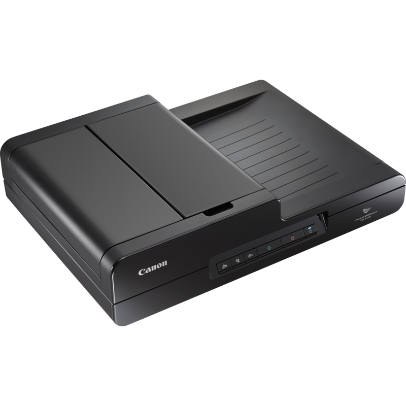 Canon imageFORMULA DR-F120 Flachbett-Dokumentenscanner Produkt Vorderansicht von links