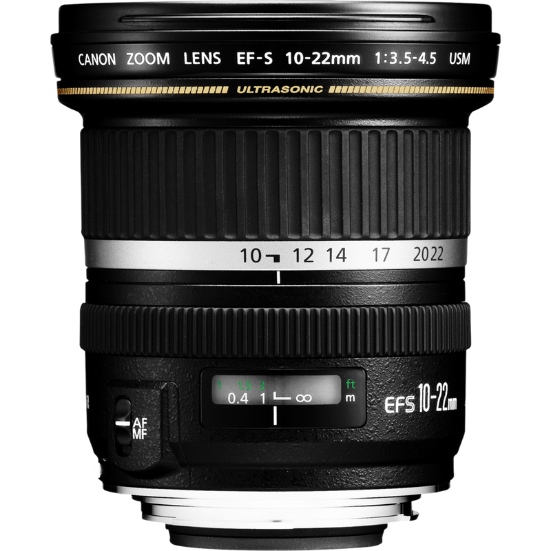 Canon EF-S 10-22mm f/3.5-4.5 USM Objektiv Produkt Rückansicht
