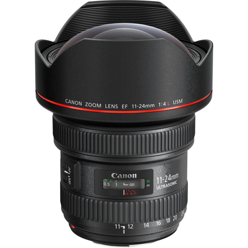 Canon EF 11-24mm f/4L USM Objektiv Produkt Vorderansicht