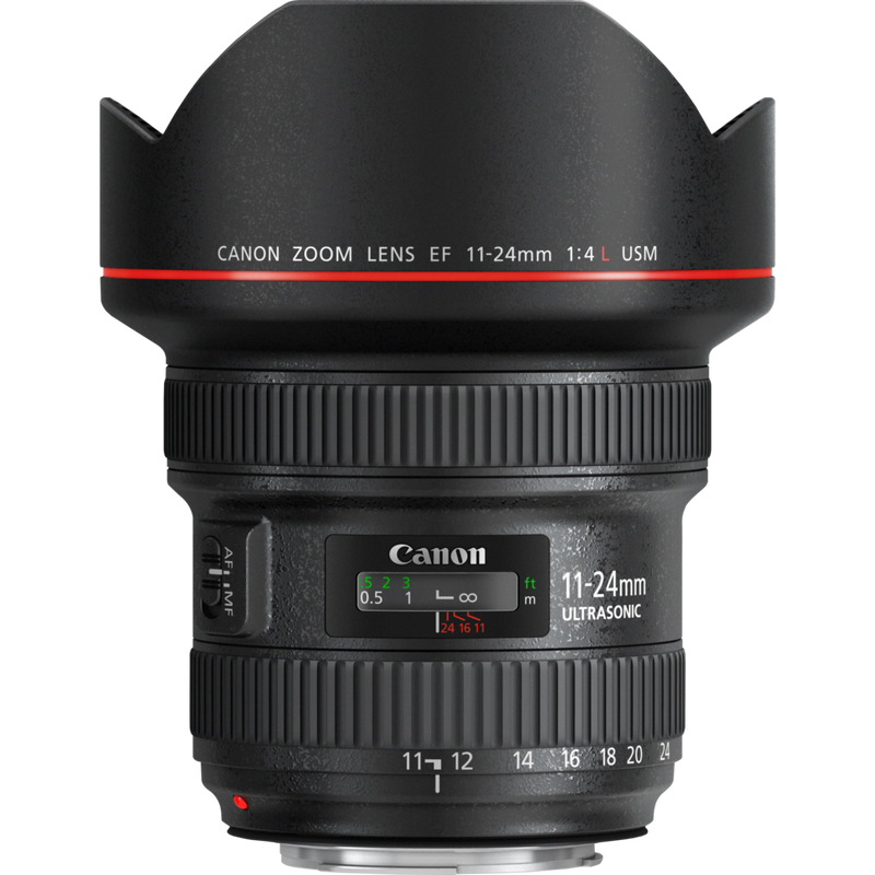 Canon EF 11-24mm f/4L USM Objektiv Produkt Vorderansicht