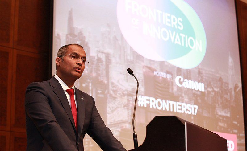 Canon Frontiers of innovations Hero