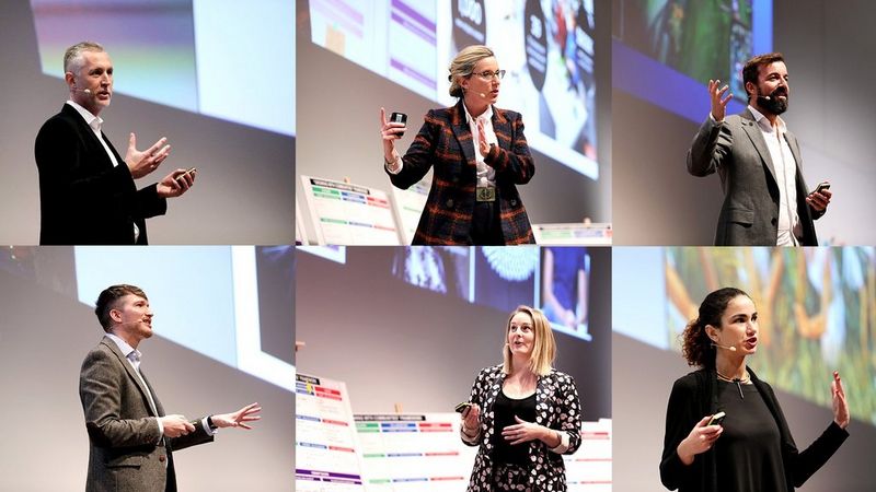 Composite of presenters