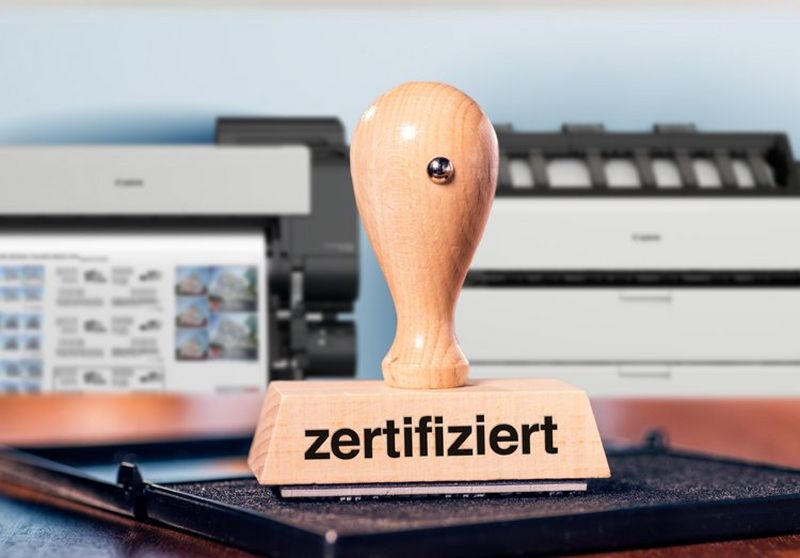 Dokumentenecht im Großformat