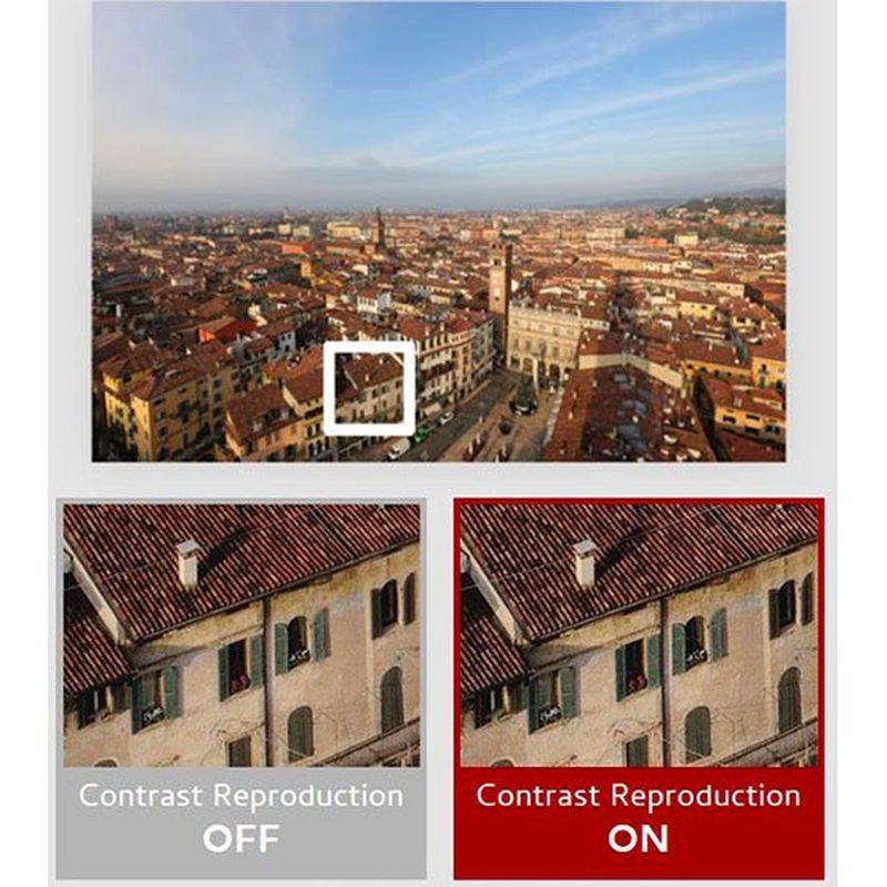 Contrast-reproduction