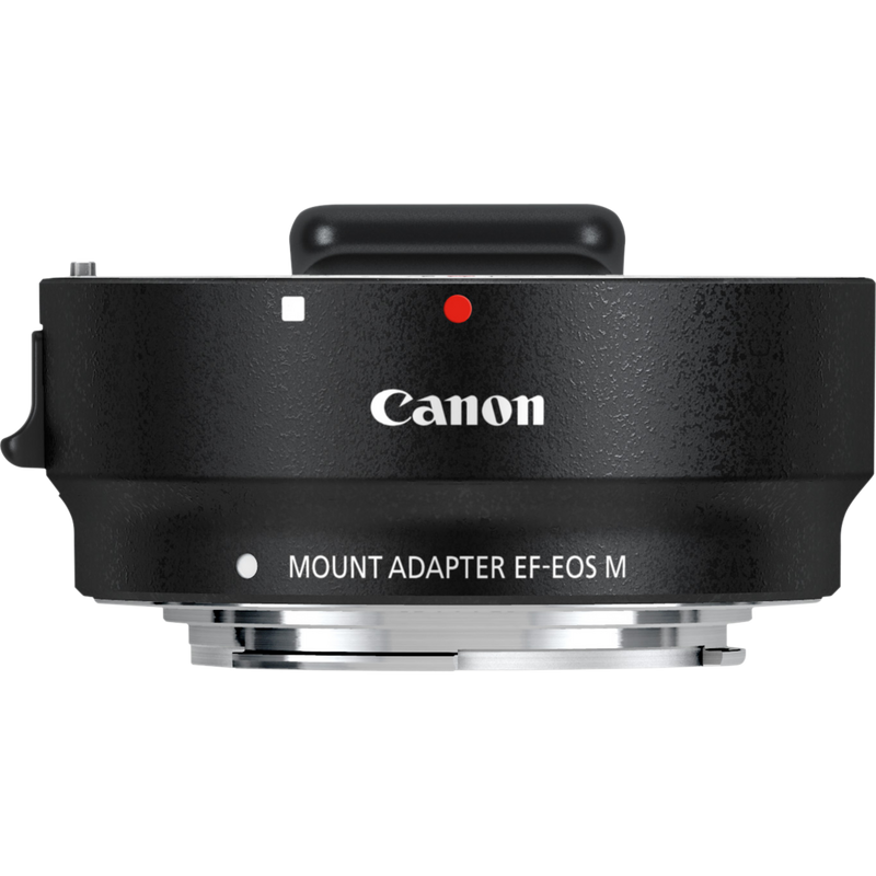 Canon Lens Mount Adapter EF-EOS M with Removable Tripod Mount Product Side View