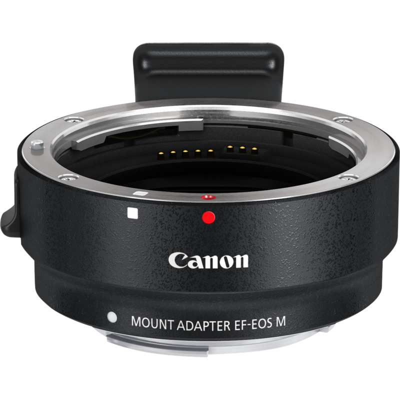 Canon Lens Mount Adapter EF-EOS M with Removable Tripod Mount Product Top View