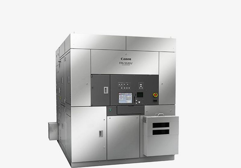 Full view - Canon FPA-5520iV KrF scanner with leading IC manufacturing functionality