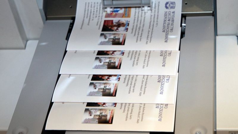 imagePRESS C9010 w Wydawnictwie Ojców Franciszkanów