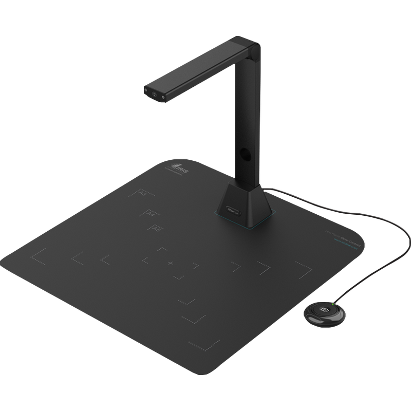 IRIScan Desk 5 Pro Desktop-Kamerascanner Produkt Vorderansicht von links