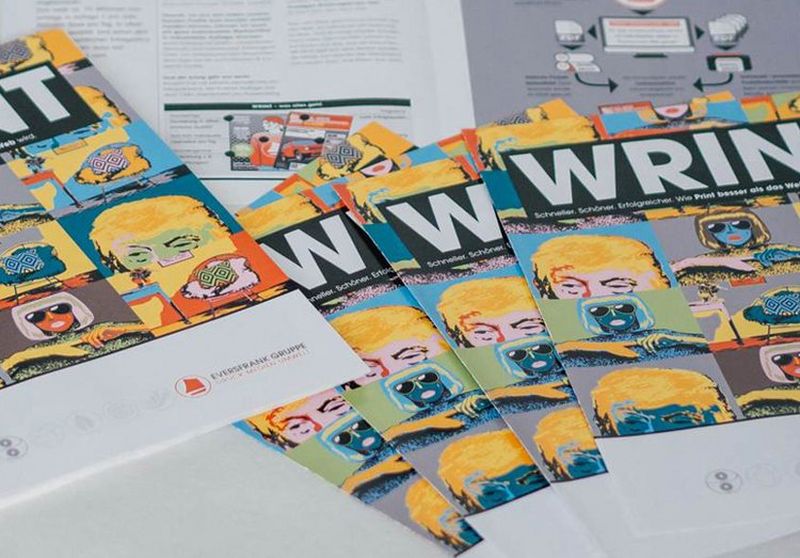 Druk elementem markingowej układanki