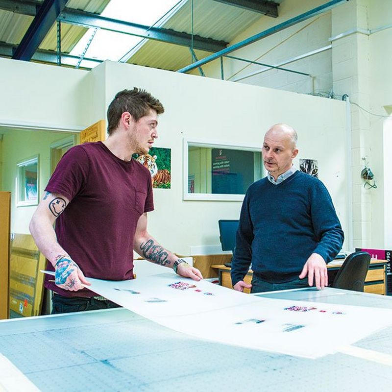 Incredibly versatile digital flatbed printer that can print in vivid colour in limitless shades