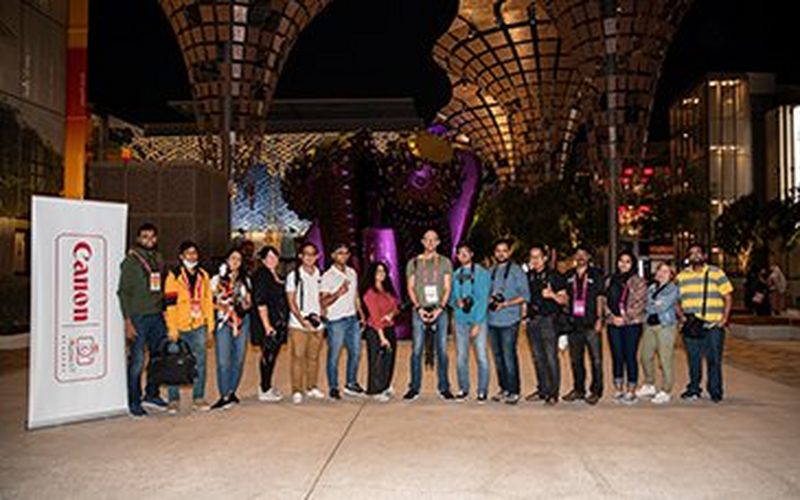Canon enthrals visitors at expo 2020 with guided walking photo-tours of most “instagrammable” spots, stunning photography opportunities and activations 