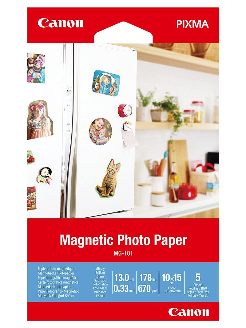 Canon Magnetic Photo Paper MG-101 - Canon Aique du Nord et Centrale