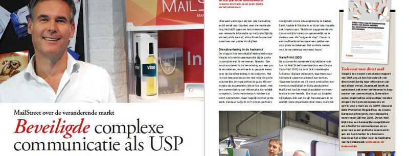 Interview PRINTmatters met Mailstreet