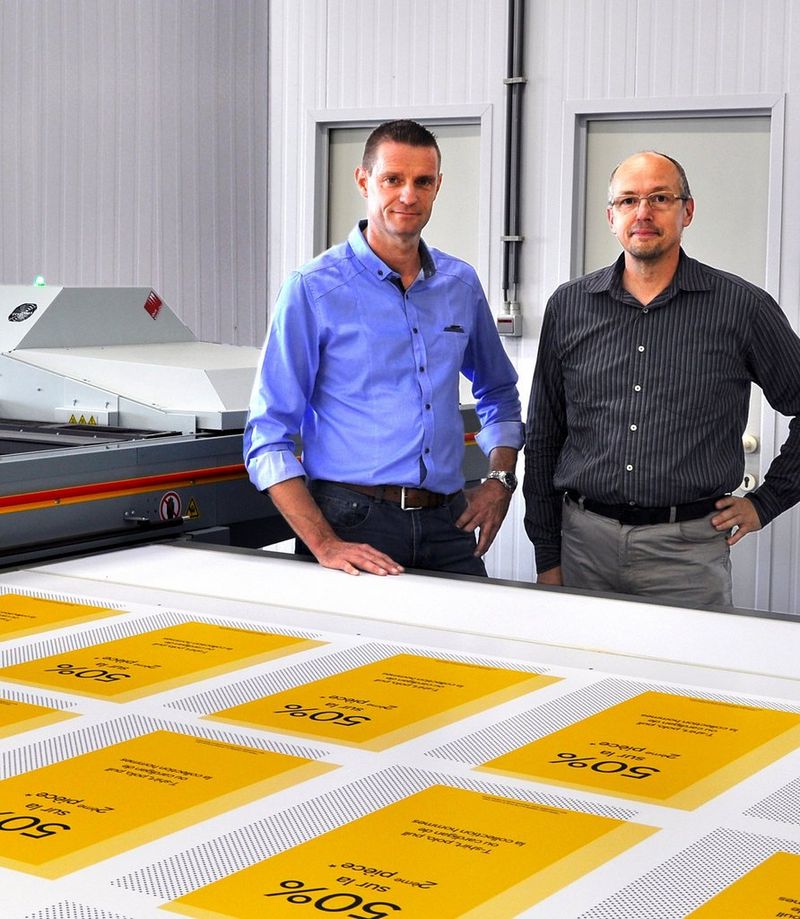 We can now accept any job because we know we can deliver it in time and at a good quality