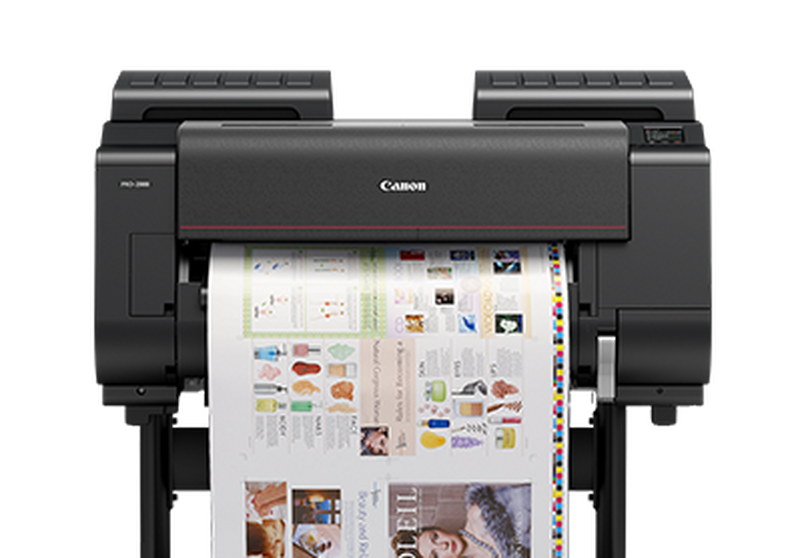 Proofing poster printer