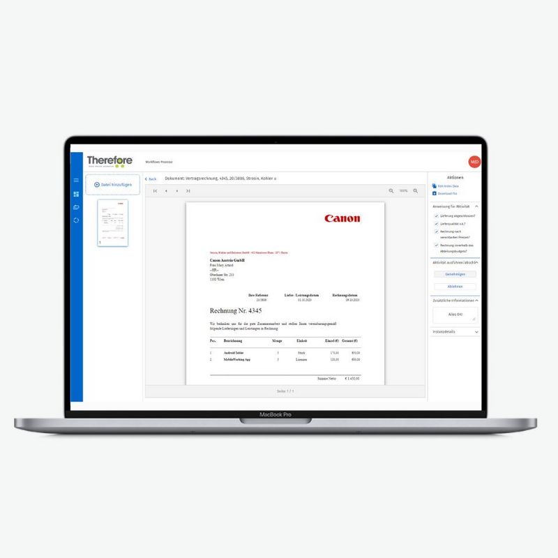 Schritt 3 - Workflow für Prüfung und Freigabe