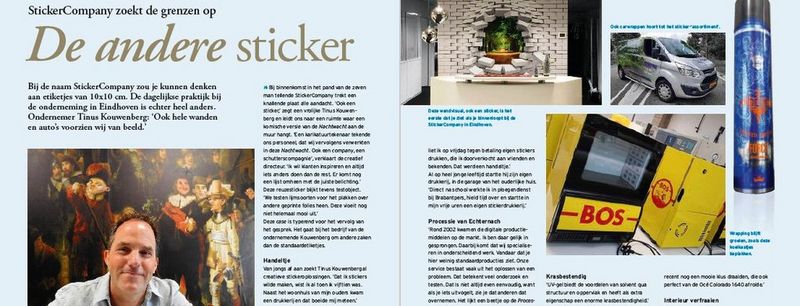 Interview Graficus met StickerCompany
