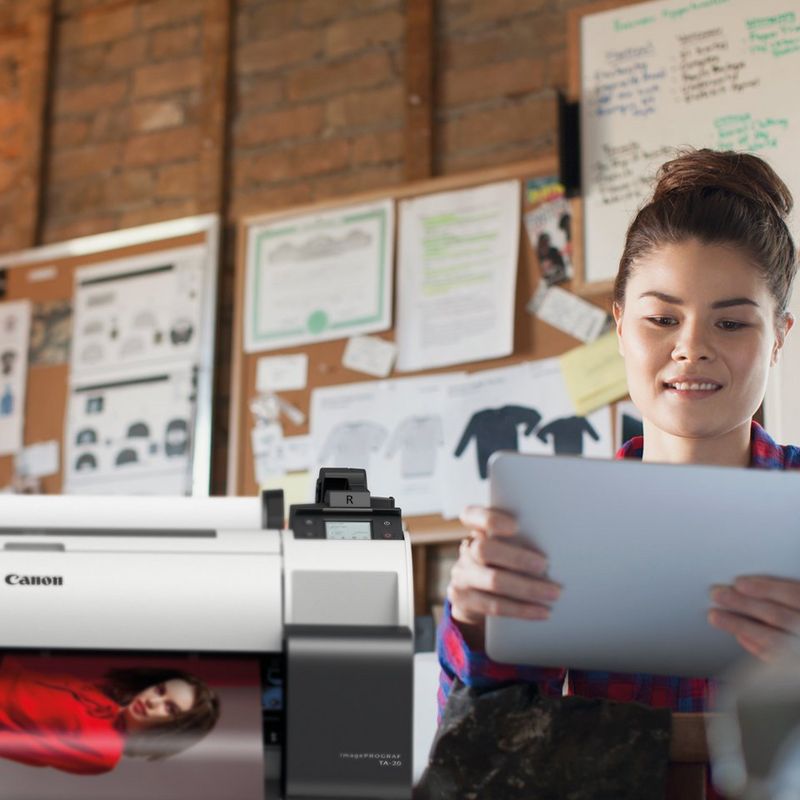 Flexibel drucken mit TA-20