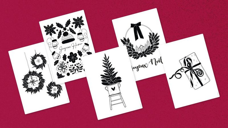 Affiches déco en noir et blanc