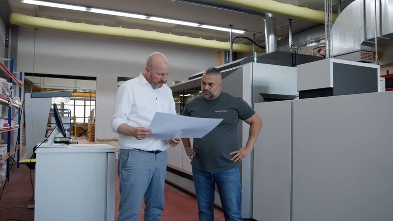 Appenzeller Druckerei avec la varioPRINT iX3200 - Canon Suisse