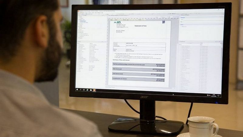 APS Digital transformation in document management. 