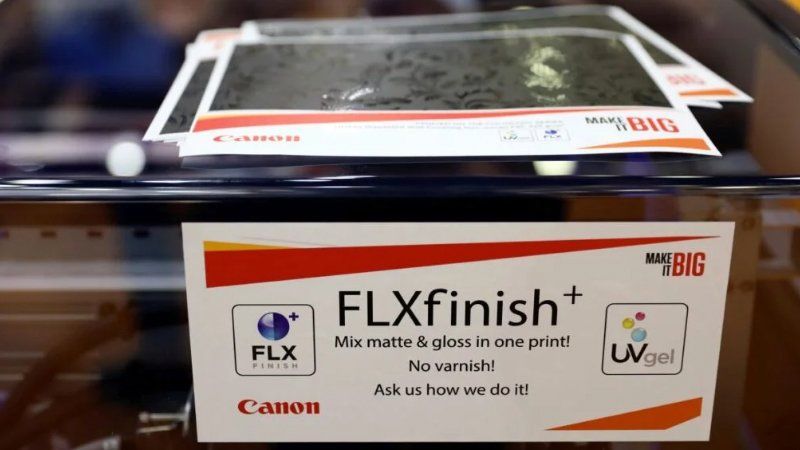 Magia druku. Canon na Fespa 2022