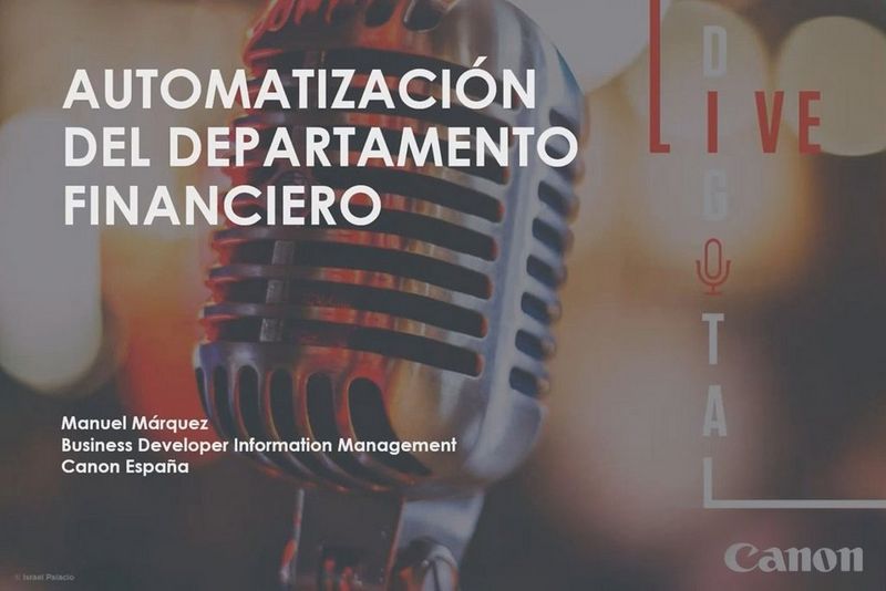 La Automatización del departamento financiero